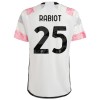 Camisola Juventus Rabiot 25 Homen Equipamento 2ª 23/24