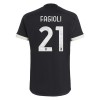 Camisola Juventus Fagioli 21 Homen Equipamento 3ª 23/24