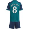 Camisola + Calções Arsenal Odegaard 8 Criança Equipamento 3ª 23/24