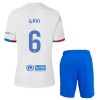 Camisola + Calções FC Barcelona Gavi 6 Criança Equipamento 2ª 23/24