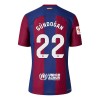 Camisola FC Barcelona Gundogan 22 Homen Equipamento 1ª 23/24