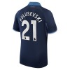 Camisola Tottenham Hotspur Kulusevski 21 Homen Equipamento 2ª 23/24