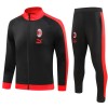 AC Milan Homen Casaco de Treino Conjunto 23/24 Preta