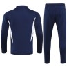 Itália Homen Sweat de Treino Conjunto Quarto-Zíper 23/24 Navy