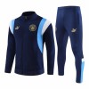 Manchester City Homen Casaco de Treino Conjunto 23/24 Navy