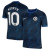 Camisola Chelsea Mudryk 10 Homen Equipamento 2ª 23/24