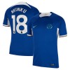 Camisola Chelsea Nkunku 18 Homen Equipamento 1ª 23/24