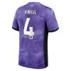 Camisola Liverpool Virgil 4 Homen Equipamento 3ª 23/24