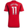 Camisola Manchester United Hojlund 11 Homen Equipamento 1ª 23/24