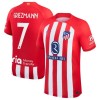 Camisola Atlético Madrid Griezmann 7 Homen Equipamento 1ª 23/24