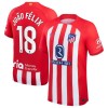 Camisola Atlético Madrid Joao Felix 18 Homen Equipamento 1ª 23/24