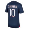 Camisola + Calções Paris Saint-Germain Dembele 10 Criança Equipamento 1ª 23/24