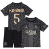 Camisola + Calções Paris Saint-Germain Marquinhos 5 Criança Equipamento 3ª 23/24