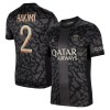 Camisola Paris Saint-Germain Hakimi 2 Homen Equipamento 3ª 23/24