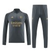 Arsenal Kit Homen Sweat de Treino Quarto-Zíper 23/24 Cinza