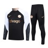 Chelsea Kit Homen Sweat de Treino Quarto-Zíper 23/24 Preta