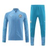 Manchester City Homen Casaco de Treino Conjunto 23/24 Azul