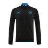 Napoli Kit Homen Sweat de Treino Quarto-Zíper 23/24 Preta