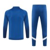 Olympique de Marseille Kit Homen Sweat de Treino Quarto-Zíper 23/24 Azul