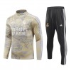 Real Madrid Kit Homen Sweat de Treino Quarto-Zíper 23/24 Amarela