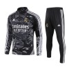 Real Madrid Kit Homen Sweat de Treino Quarto-Zíper 23/24 Preta