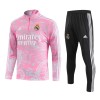 Real Madrid Kit Homen Sweat de Treino Quarto-Zíper 23/24 Rosa