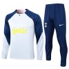 Tottenham Hotspur Kit Homen Sweat de Treino Quarto-Zíper 23/24 Branca