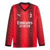 Camisola AC Milan Manga Comprida Homen Equipamento 1ª 23/24