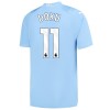 Camisola + Calções Manchester City Doku 11 Criança Equipamento 1ª 23/24