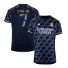 Camisola Real Madrid Vini JR 7 Homen Equipamento 2ª 23/24