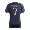 Camisola Real Madrid Vini JR 7 Homen Equipamento 2ª 23/24