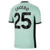 Camisola Chelsea Caicedo 25 Homen Equipamento 3ª 23/24