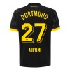 Camisola Borussia Dortmund Adeyemi 27 Homen Equipamento 2ª 23/24