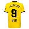 Camisola Borussia Dortmund Haller 9 Homen Equipamento 1ª 23/24