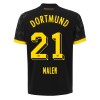 Camisola Borussia Dortmund Malen 21 Homen Equipamento 2ª 23/24