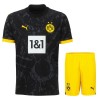 Camisola + Calções Borussia Dortmund Criança Equipamento 2ª 23/24