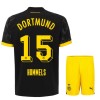 Camisola + Calções Borussia Dortmund Hummels 15 Criança Equipamento 2ª 23/24