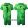 Camisola + Calções Guarda-Redes Paris Saint-Germain Keylor Navas 1 Criança Equipamento 1ª 22/23