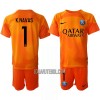 Camisola + Calções Guarda-Redes Paris Saint-Germain Keylor Navas 1 Criança Equipamento 2ª 22/23