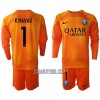 Camisola + Calções Guarda-Redes Paris Saint-Germain Keylor Navas 1 Criança Manga Comprida Equipamento 2ª 22/23