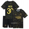 Camisola + Calções Paris Saint-Germain Lionel MESSI 30 Criança Equipamento 4ª 22/23