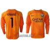 Camisola Guarda-Redes Paris Saint-Germain Keylor Navas 1 Manga Comprida Homen Equipamento 2ª 22/23