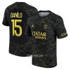 Camisola Paris Saint-Germain DANILO 15 Jordan Homen Equipamento 4ª 22/23