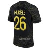 Camisola Paris Saint-Germain MUKIELE 26 Jordan Homen Equipamento 4ª 22/23