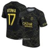 Camisola Paris Saint-Germain VITINHA 17 Jordan Homen Equipamento 4ª 22/23