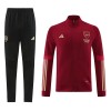 Arsenal Homen Sweat de Treino Conjunto 23/24 Vermelha