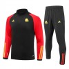 AS Roma Kit Criança Sweat de Treino Quarto-Zíper 23/24 Preta