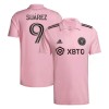 Camisola Inter Miami CF Suarez 9 Homen Equipamento 1ª 22/23