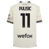 Camisola AC Milan Christian Pulisic 11 Homen Equipamento 4ª 23/24 Branca