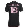 Camisola Inter Miami CF Jordi Alba Ramos 18 Homen Equipamento 2ª 24/25